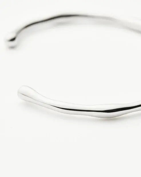 Elegant Silver Plated Cuff Bracelet